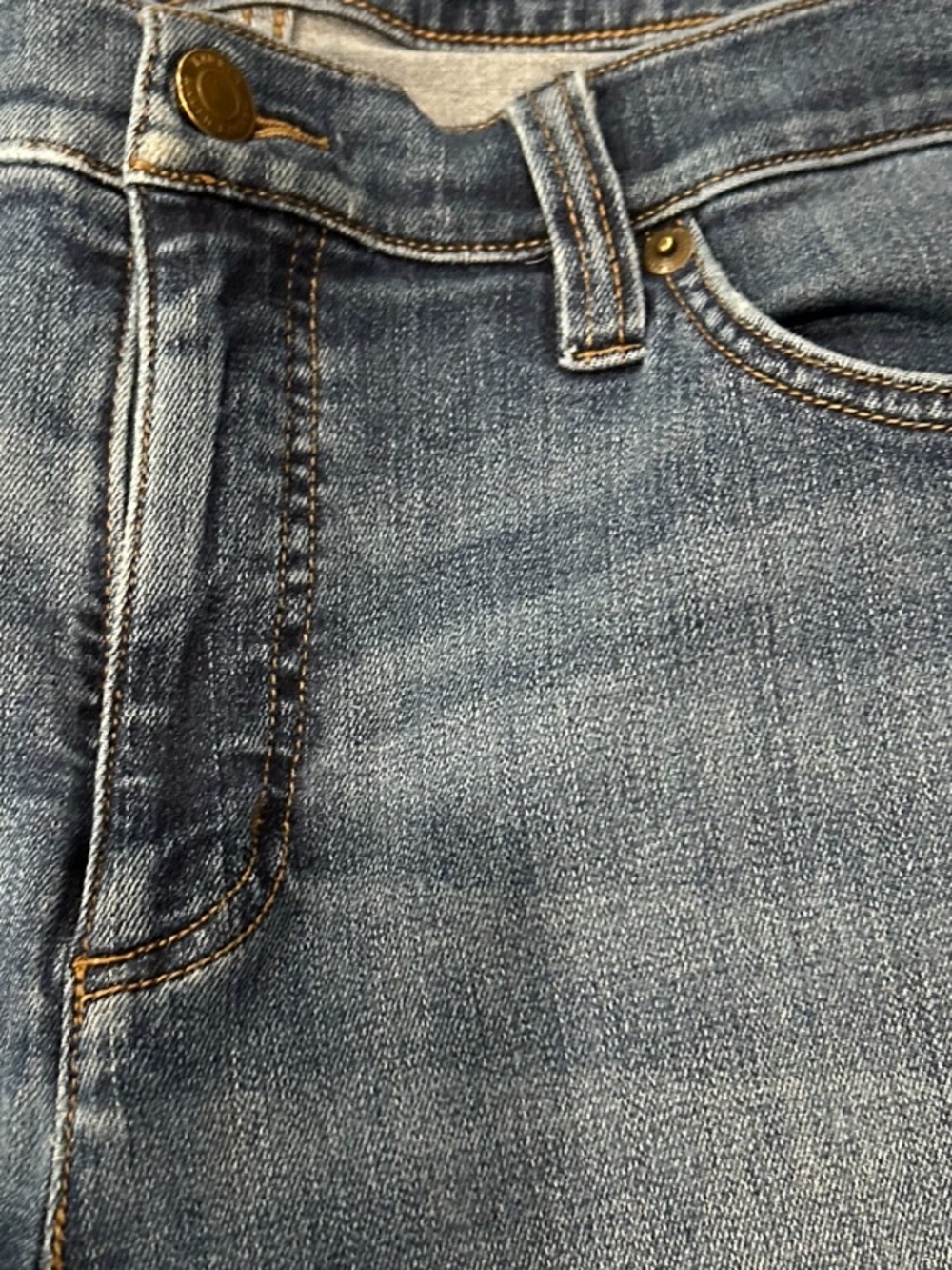 Ralph Lauren Green Label Women's Blue Denim Classic Straight Jeans Size 12 - Picture 6 of 10